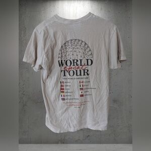 Comfort Colors White 'Epcot World Tour' Graphic Tee Disney World